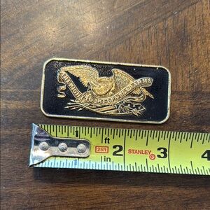 Gold and Black Men's Accessory the right to keep and bear arms